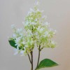 Short Stem Artificial Lilac Blossom Cream 37cm - L020 I3