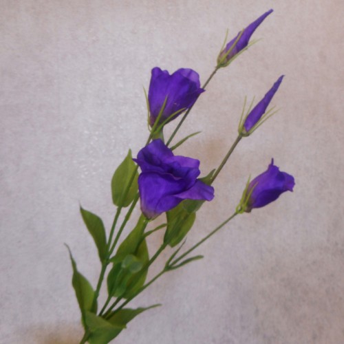 Artificial Lisianthus Purple 80cm - L017C 