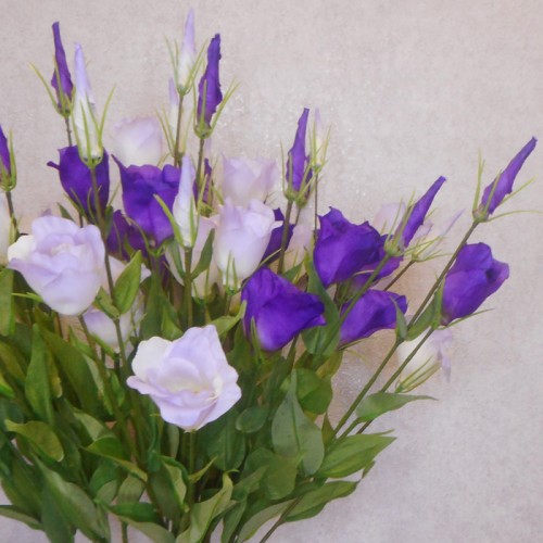 Artificial Lisianthus Purple 80cm - L017C 