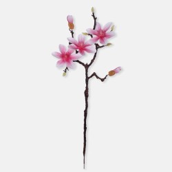 Artificial Magnolias Branch Pink 61cm - M093 R4