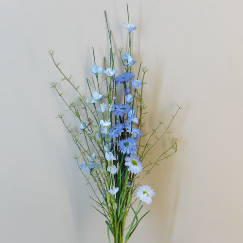 English Meadow Flowers Blue 51cm - M049 EE3