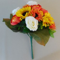 Autumn Flowers Posy 32cm - S061 JJ3