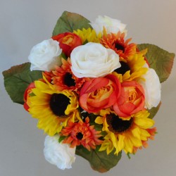 Autumn Flowers Posy 32cm - S061 JJ3