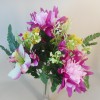 Artificial Chrysanthmums and Alstroemeria Posy Pink 36cm - R721 LL2 Artificial Chrysanthmums and Alstroemeria Posy Pink 36cm - R721 LL2