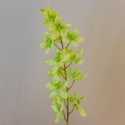 Carnival Artificial Vanda Orchid Flowers Lime Green 72cm - O006 E1