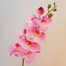 Real Touch Artificial Phalaenopsis Orchid Pink 99cm - O016 J1