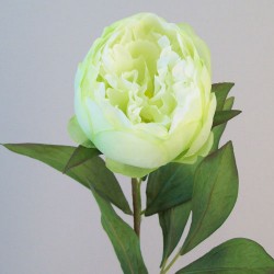 Artificial Peony Flowers Candy Crush Green 62cm - P192 M4