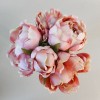 Artificial Peony Posy Blush Pink 28cm - P230 K1