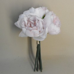 Artificial Peony Posy Nude 28cm - P229 K2