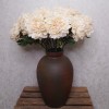 Artificial Peony Flowers Cream 64cm - P227 K2