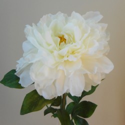 Fleur Artificial Peony Ivory 70cm - P209 