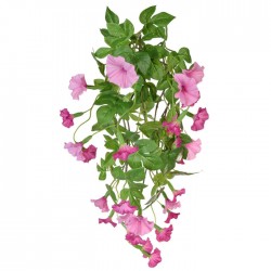 Artificial Petunia Plants Pink Trailing 55cm - P185 P4