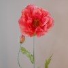 Artificial Icelandic Poppy Coral Pink 70cm - P131 K3