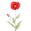 Artificial Icelandic Poppy Red 70cm - P141 