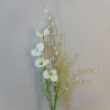 English Meadow Artificial Flowers Ivory Poppies 58cm - P280 EE3 English Meadow Artificial Flowers Ivory Poppies 58cm - P280 EE3