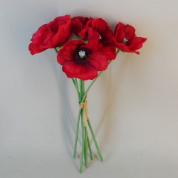 Poppy Bundle Red 28cm - P094 K2