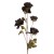 Chocolate Poppy Spray 84cm - P022 K1