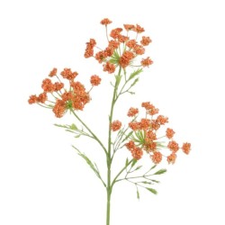 Faux Queen Anne's Lace Orange 72cm - Q003