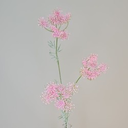 Faux Queen Anne's Lace Pink 80cm - Q008