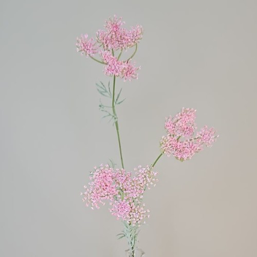 Faux Queen Anne's Lace Pink 80cm - Q008