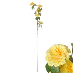 Artificial Ranunculus Spray Yellow 70cm - R263 
