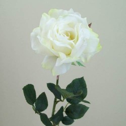 Real Touch Rose Ivory 78cm - R057 S1
