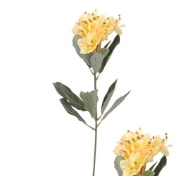 Artificial Rhododendrons Yellow 60cm - R907 I4