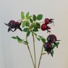 Artificial Rosehips Dark Red 46cm - R398 U4 Artificial Rosehips Dark Red 46cm - R398 U4