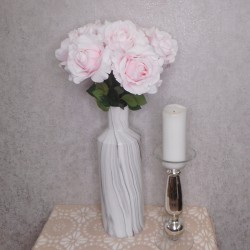 Luna Artificial Rose Pale Pink 64cm - R935 N3