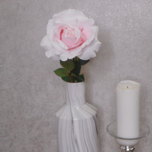 Luna Artificial Rose Pale Pink 64cm - R935 N3