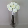 Antique Roses Bouquet Cream Long Stems 64cm - R487 P4