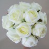 Antique Roses Bouquet Cream Long Stems 64cm - R487 P4