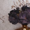 Artificial Dog Rose Dark Chocolate Brown 41cm - M086 L2 Artificial Dog Rose Dark Chocolate Brown 41cm - M086 L2