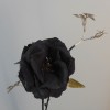 Artificial Dog Rose Dark Chocolate Brown 41cm - M086 L2 Artificial Dog Rose Dark Chocolate Brown 41cm - M086 L2
