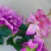 Artificial Flowers Garden Roses Garland Purple - R893 