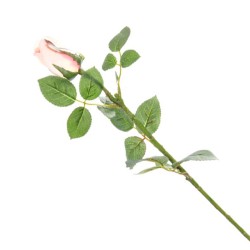 Artificial Rose Buds Pale Pink 71cm - R224 KK3