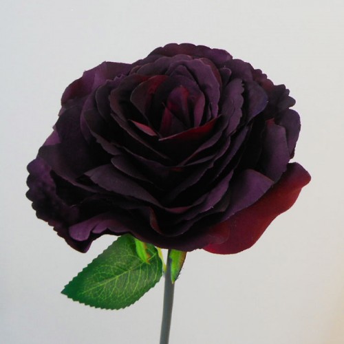 Artificial Roses Burgundy 46cm - R458 P1 Artificial Roses Burgundy 46cm - R458 P1