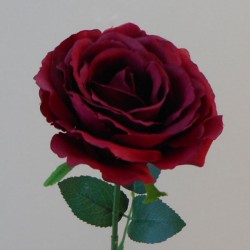 Artificial Rose Wine 63cm - R471 N4