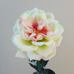 Artificial Roses Gravity Green Pink 64cm - R158 LL2