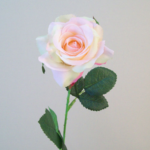 Artificial Roses Pale Pink 'Secret Love' 42cm - R728 