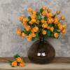 Artificial Roses Spray Orange 60cm - R208 DD3