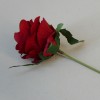 Artificial Silk Rose Buds on Wire Stem Red 24cm - R098 O2