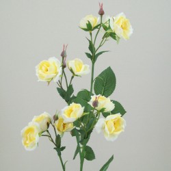 Wild Rose Spray Yellow 74cm - R103 M4