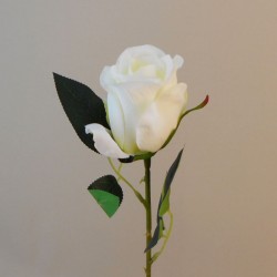 Charllotte Artificial Rose Buds Ivory 53cm - R095 O3