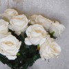 Fleur Artificial Rose Cream 63cm - R622 M4