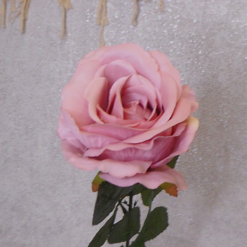 Fleur Artificial Rose Pink 63cm - R647 