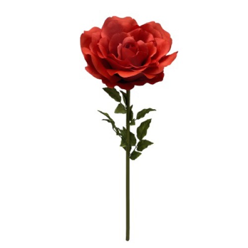Giant Silk Roses Red 130cm | VM Display Prop - R965 Giant Silk Roses Red 130cm | VM Display Prop - R965