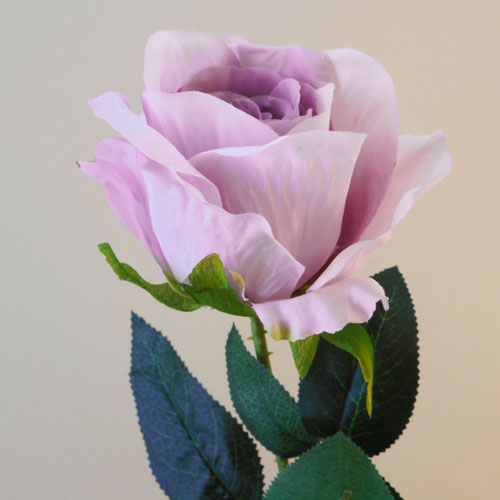 Richmond Artificial Rose Bud Large Lavender Purple 68cm - R314 