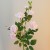 Artificial Flowers Rose Spray Pale Pink 9 Flowers 84cm - R065 R4