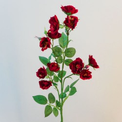 Wild Rose Spray Red 74cm - R100 S2